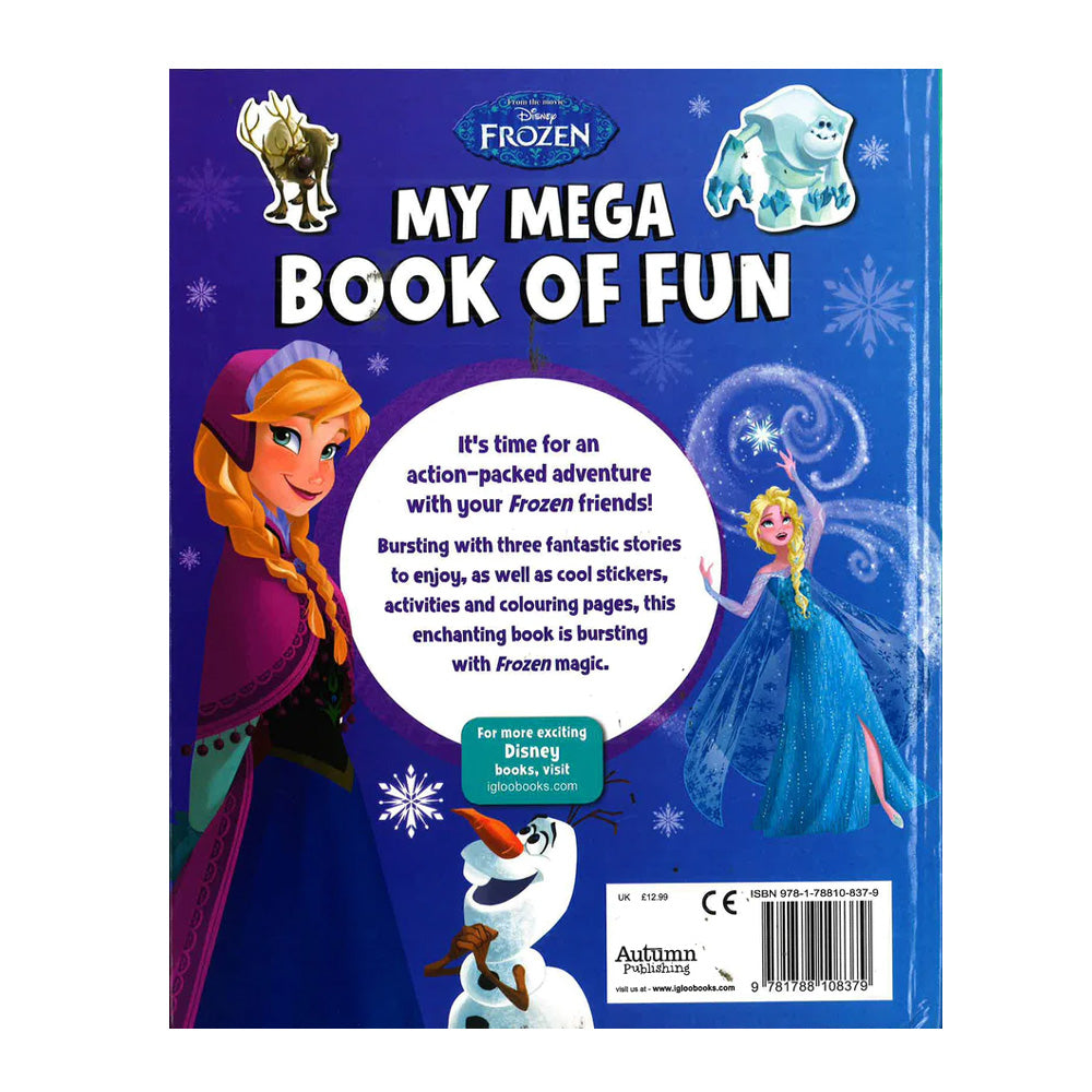 Disney Frozen : My Mega Book Of Fun