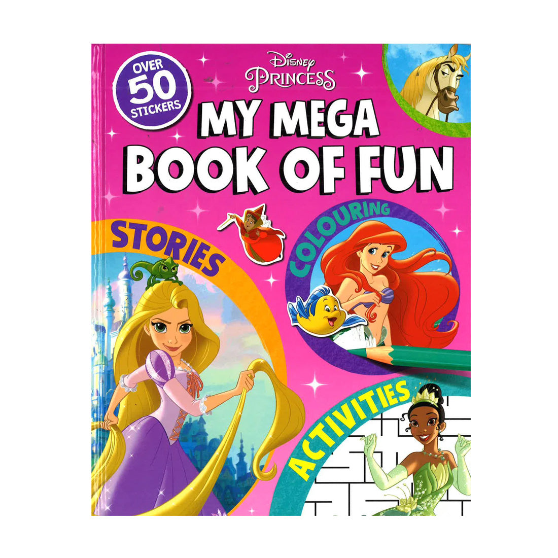 Disney Princess: My Mega Book Of Fun