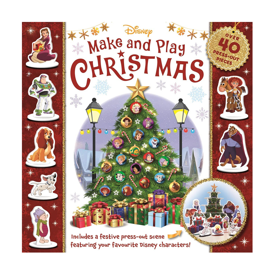 Disney: Make & Play Christmas Book
