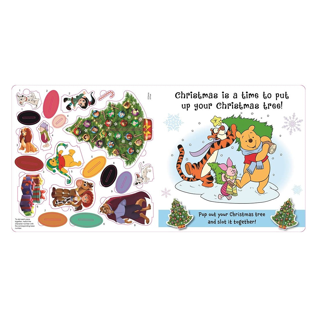Disney: Make & Play Christmas Book