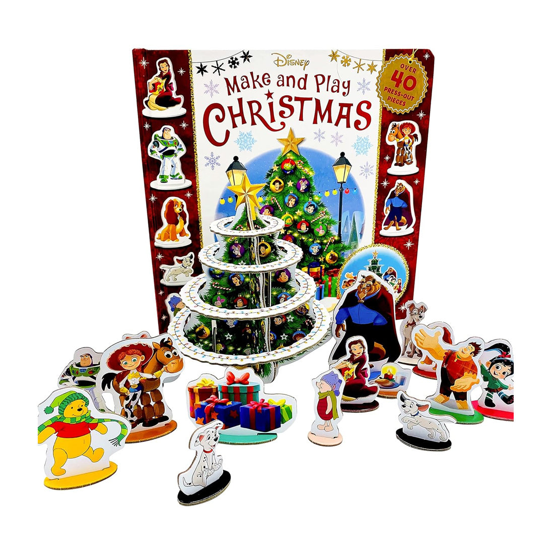 Disney: Make & Play Christmas Book