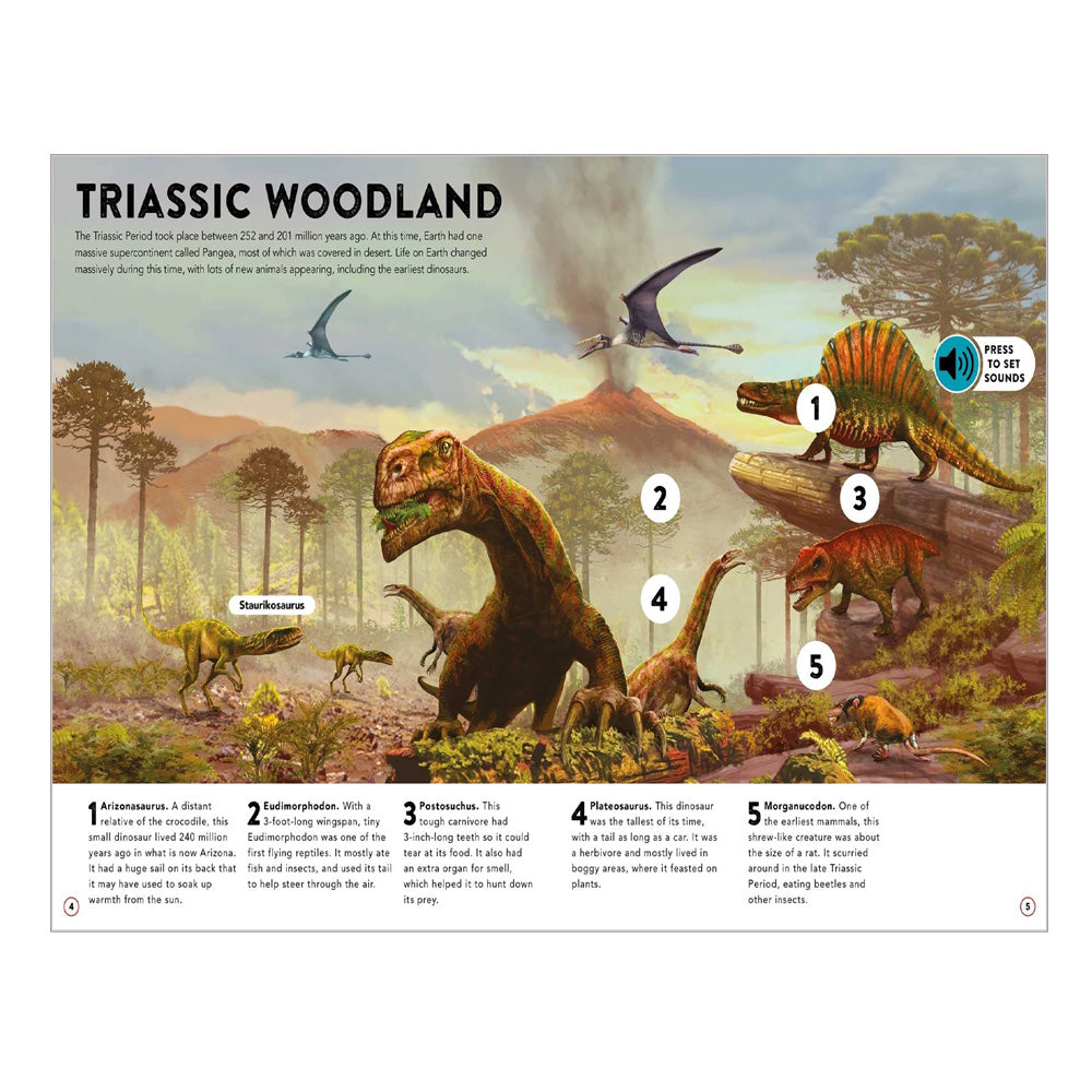 Dinosaurs & Prehostoric Life: Sound Book