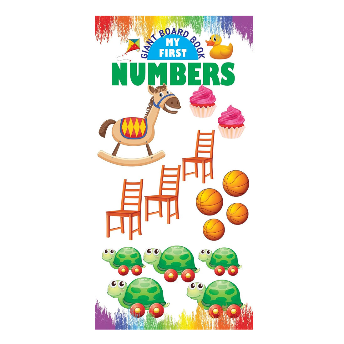 Giant Tall Board Book: My First Numbers