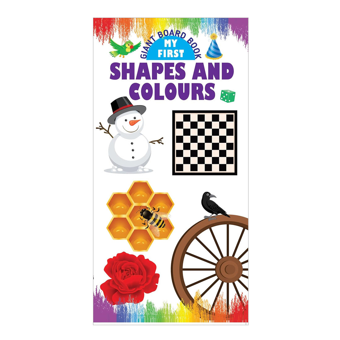 Giant Tall Board Book: My First Shapes & Colour