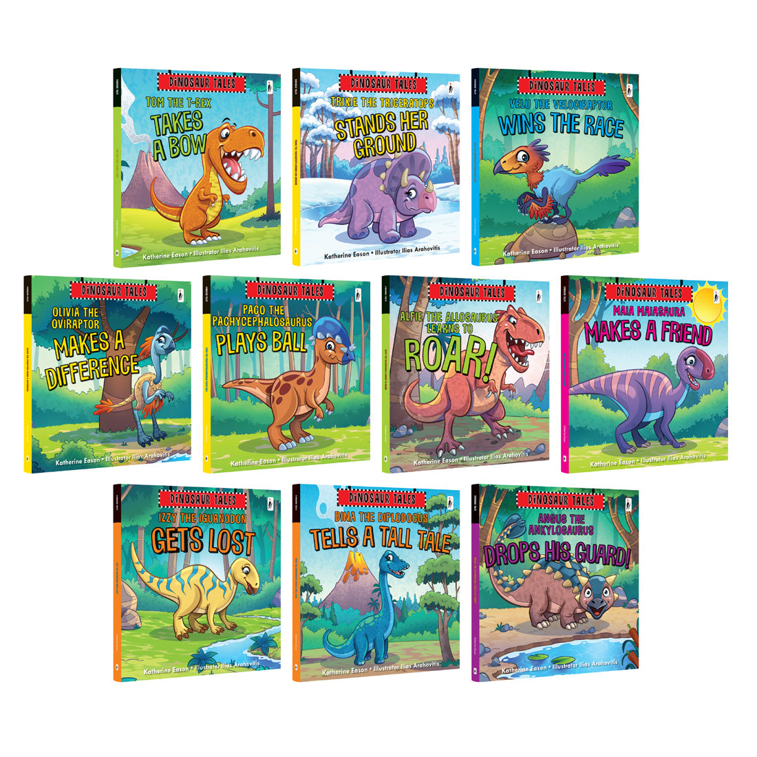 Woodpecker Books: Dinosaur Tales (Set Of 10 Books)