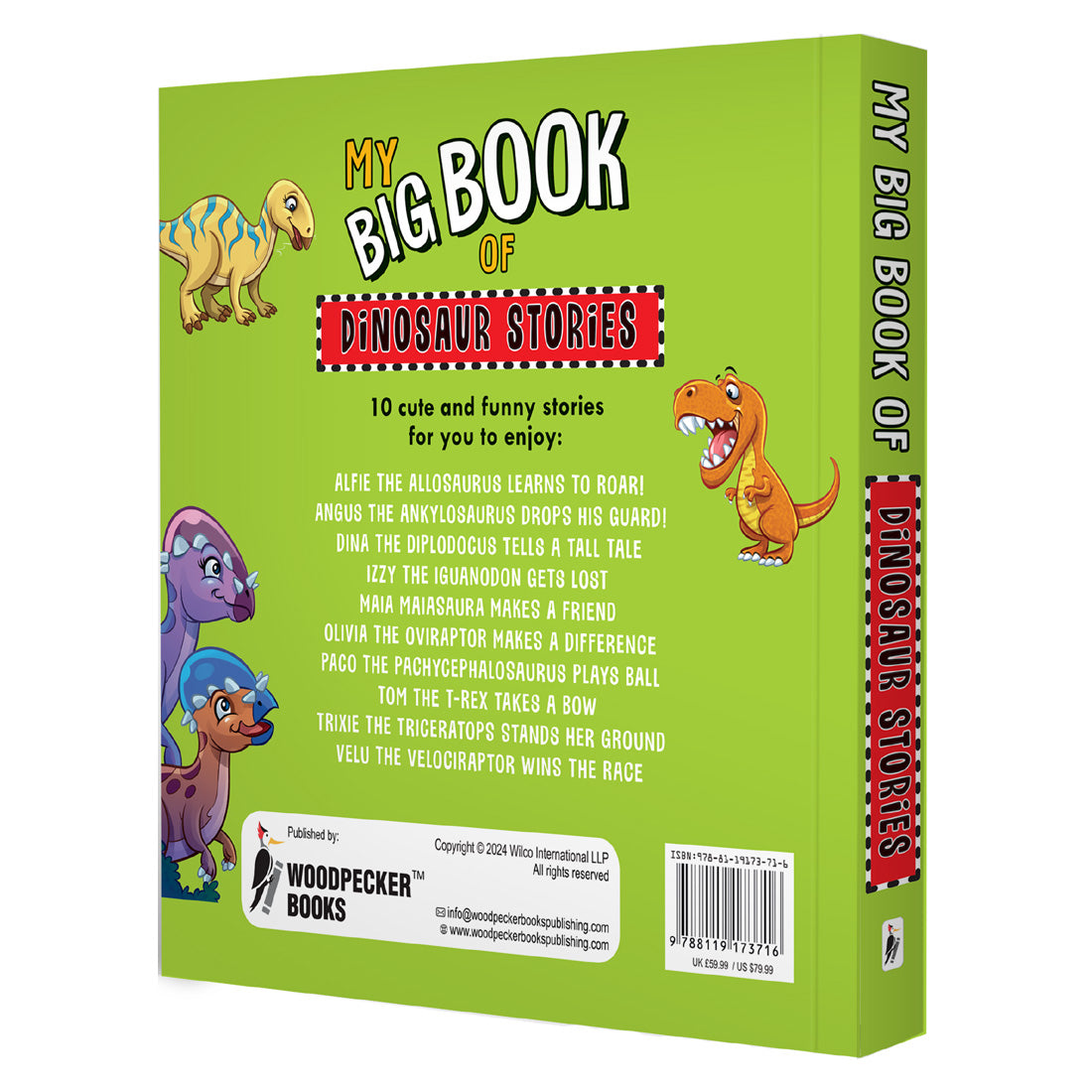 Woodpecker Books: My Big Book Of Dinosaur Stories