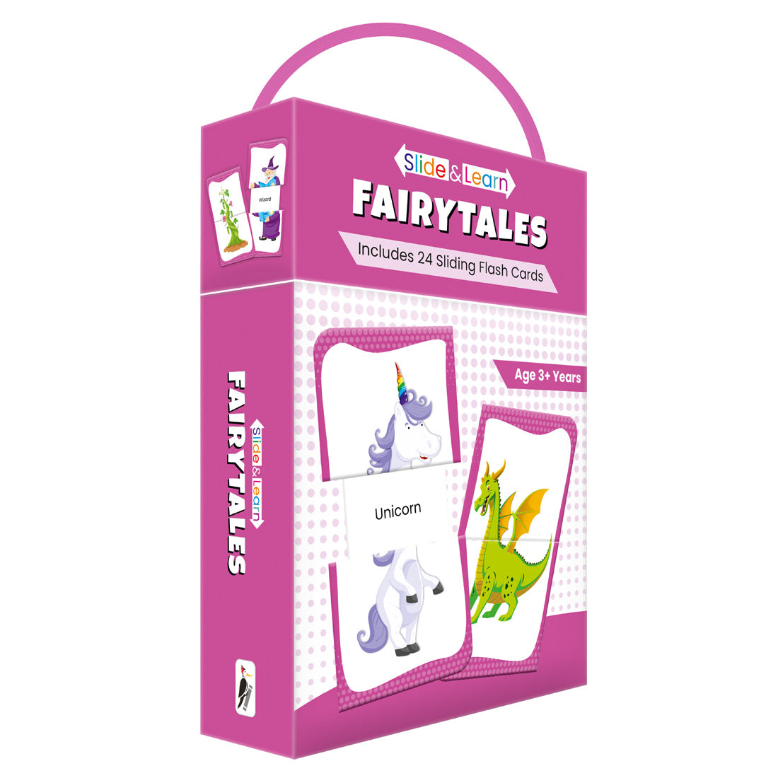 Woodpecker Books: Slide & Learn Flash cards - Fairy Tales