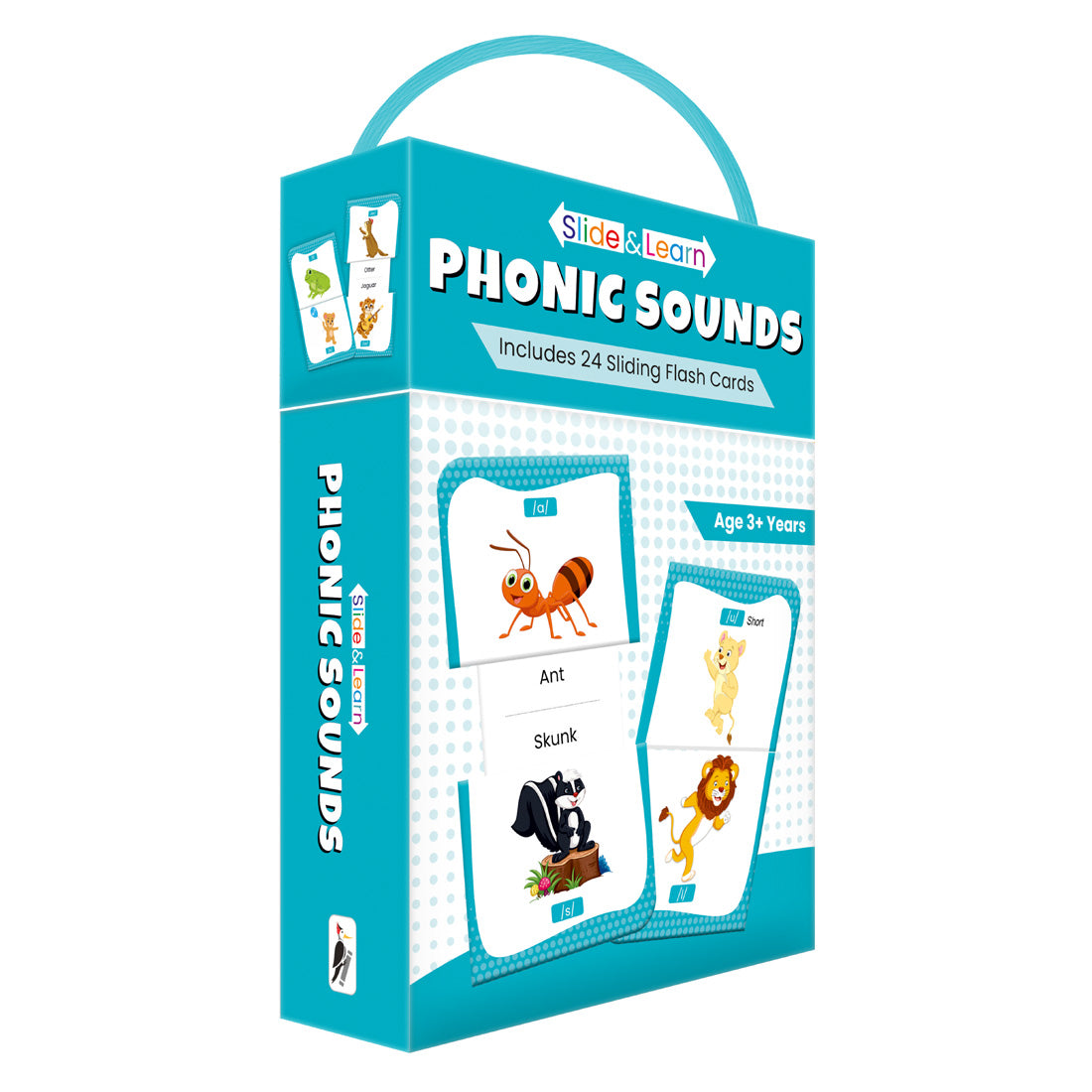 Woodpecker Books: Slide & Learn Flash cards - Phonic Sounds