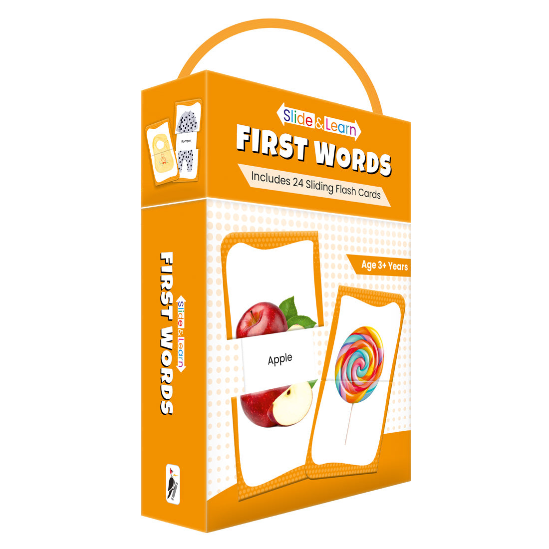 Woodpecker Books: Slide & Learn Flash cards - First Words