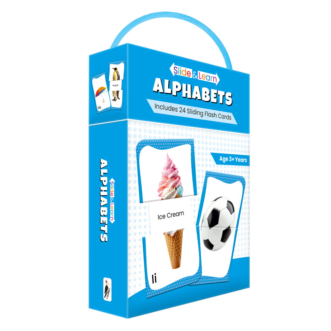 Woodpecker Books: Slide & Learn Flash cards - Alphabets