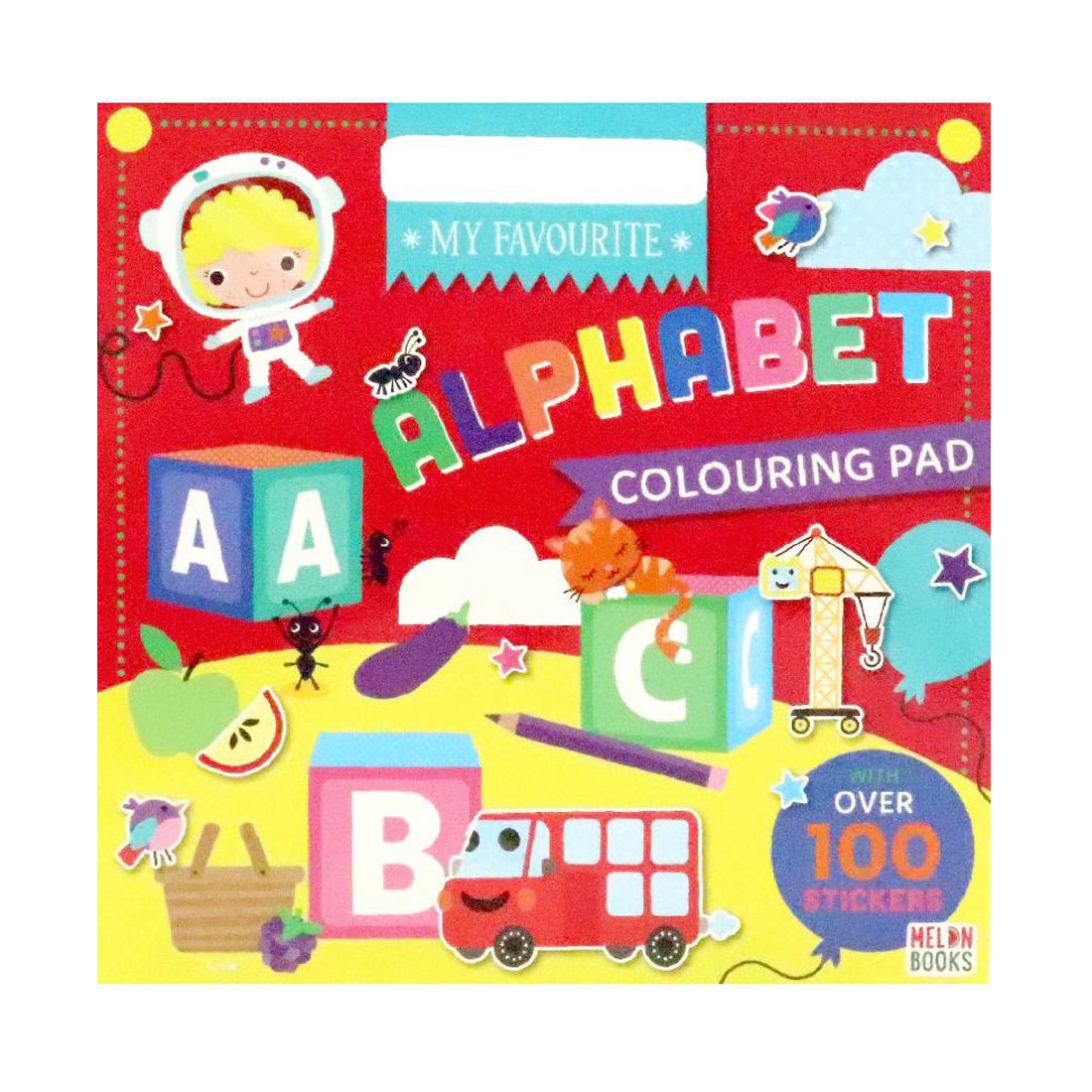 My Favourite Alphabet Colouring Pad