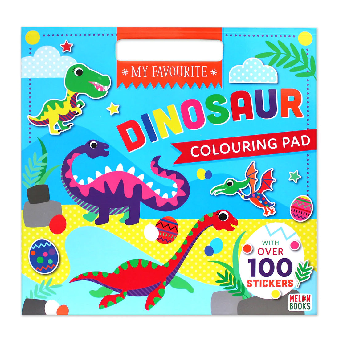 My Favourite Dinosaur Colouring Pad