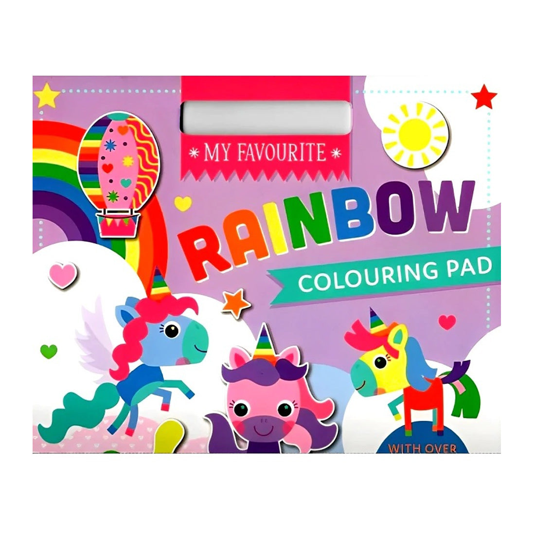 My Favourite Rainbow Colouring Pad