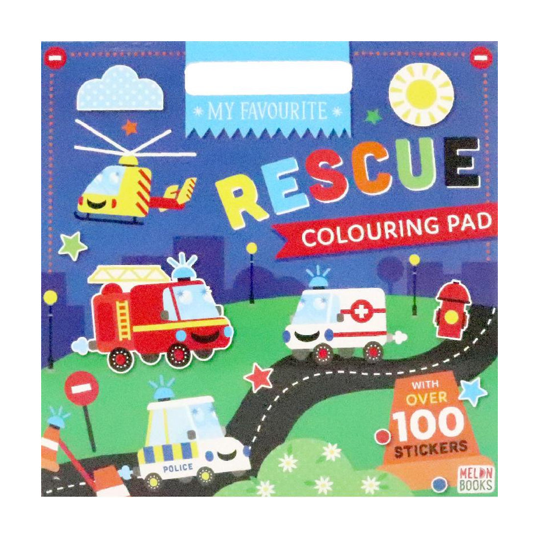 My Favourite Rescue Colouring Pad