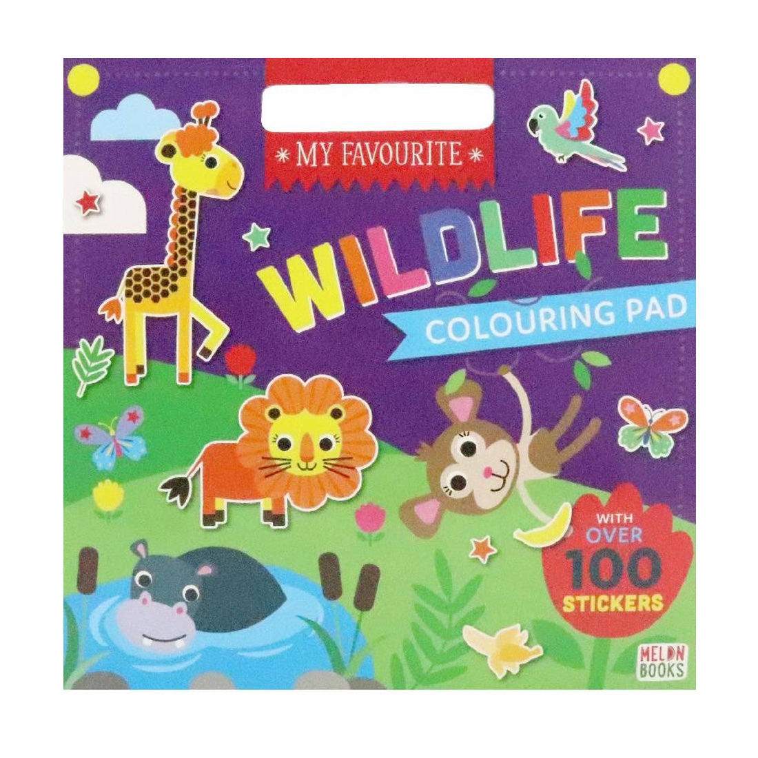 My Favourite Wild Life Colouring Pad