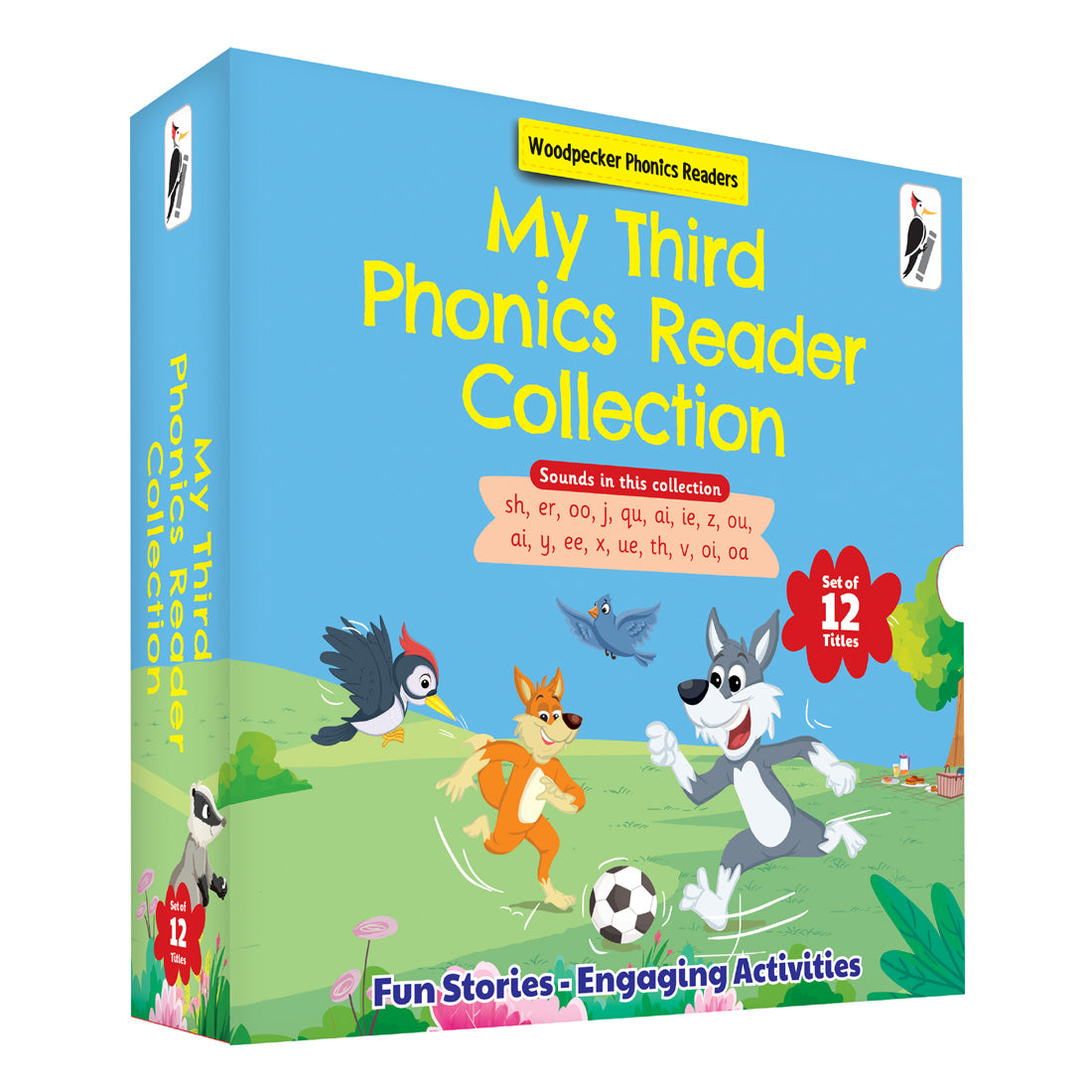 Woodpecker Books: My Third Phonic Readers Set (12 Vol Set) (Copy)