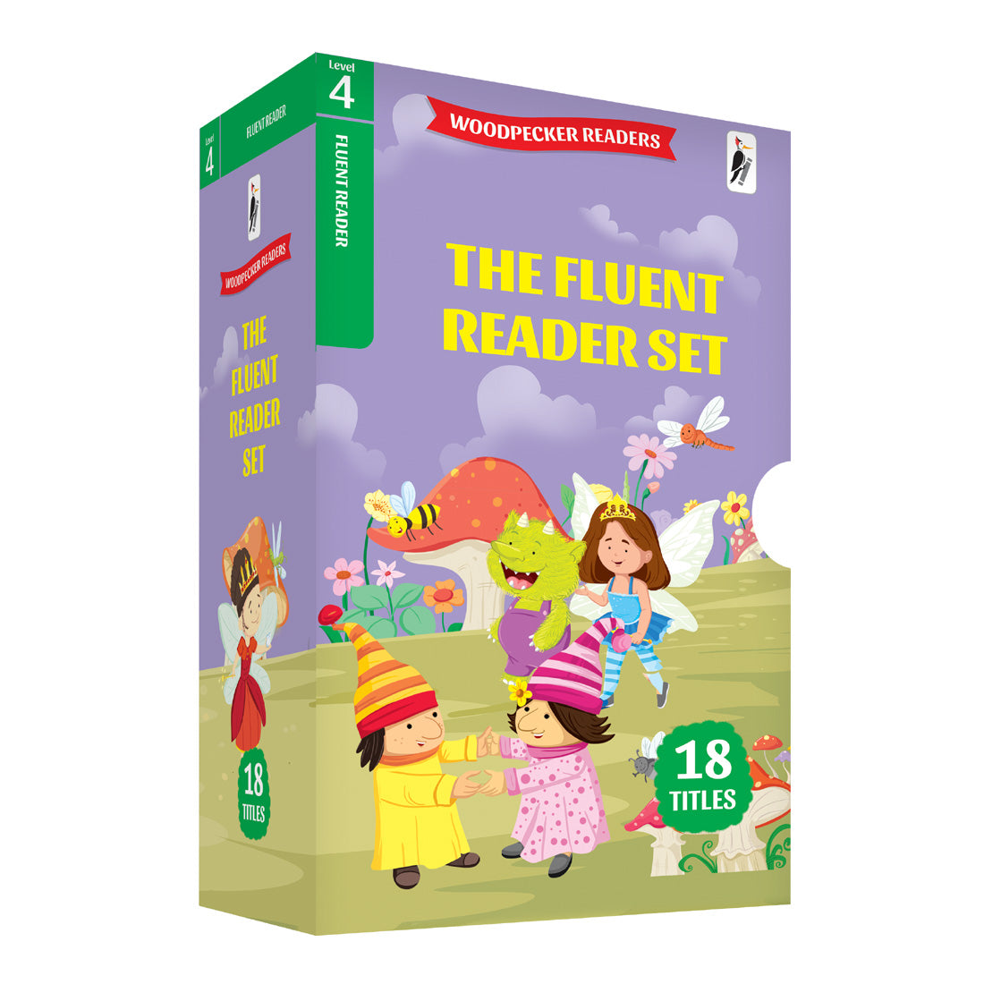 Woodpecker Books Level 4: Fluent Readers Box Set Of 18 Books
