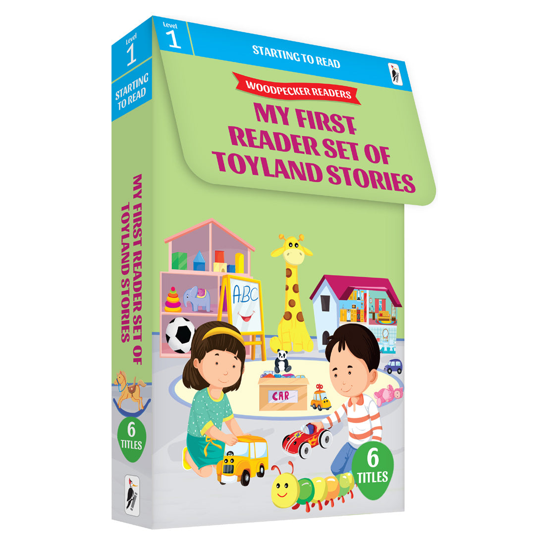 Woodpecker Books Level 1: My First Reader Set Of  Toyland Stories (6 Vol. Set)