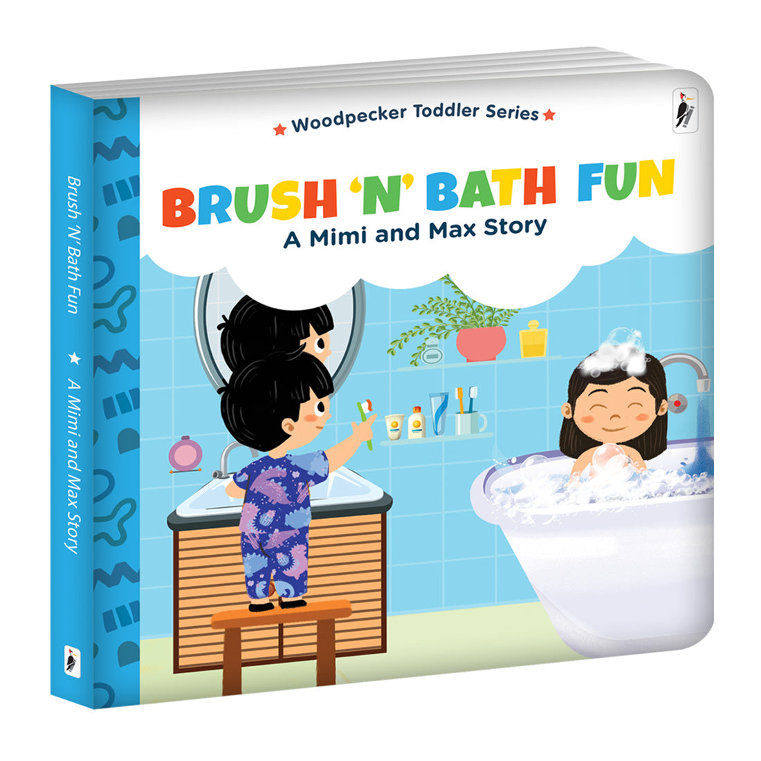 Woodpecker Books: A Mimi & Max Story: Brush 'N' Bath Fun