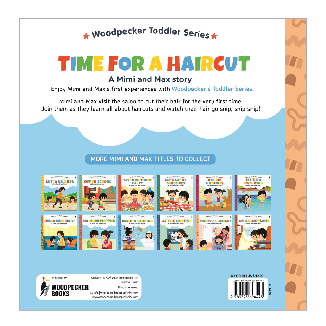 Woodpecker Books: A Mimi & Max Story: Time For A Haircut