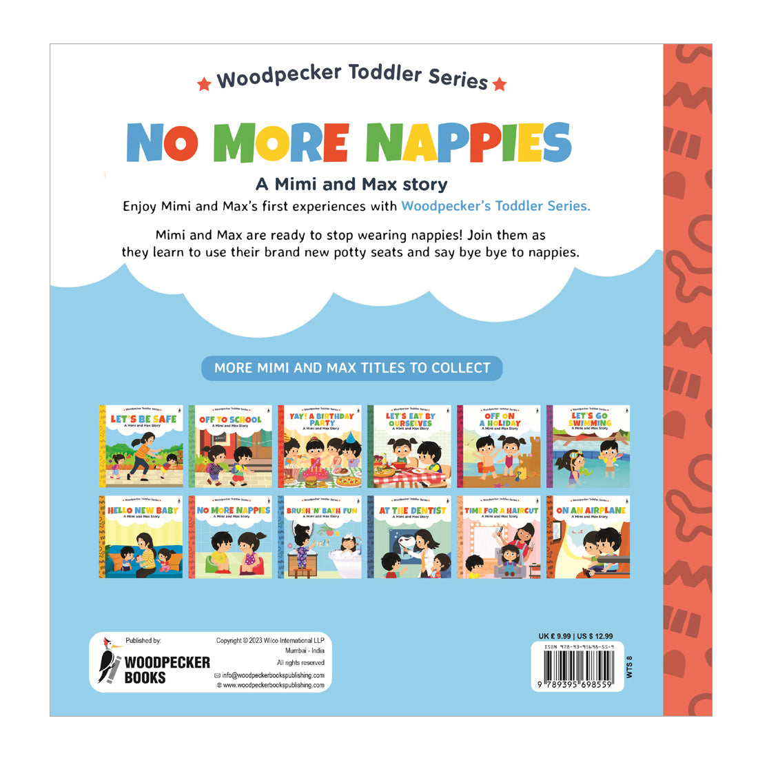 Woodpecker Books: A Mimi & Max Story: No More Nappies