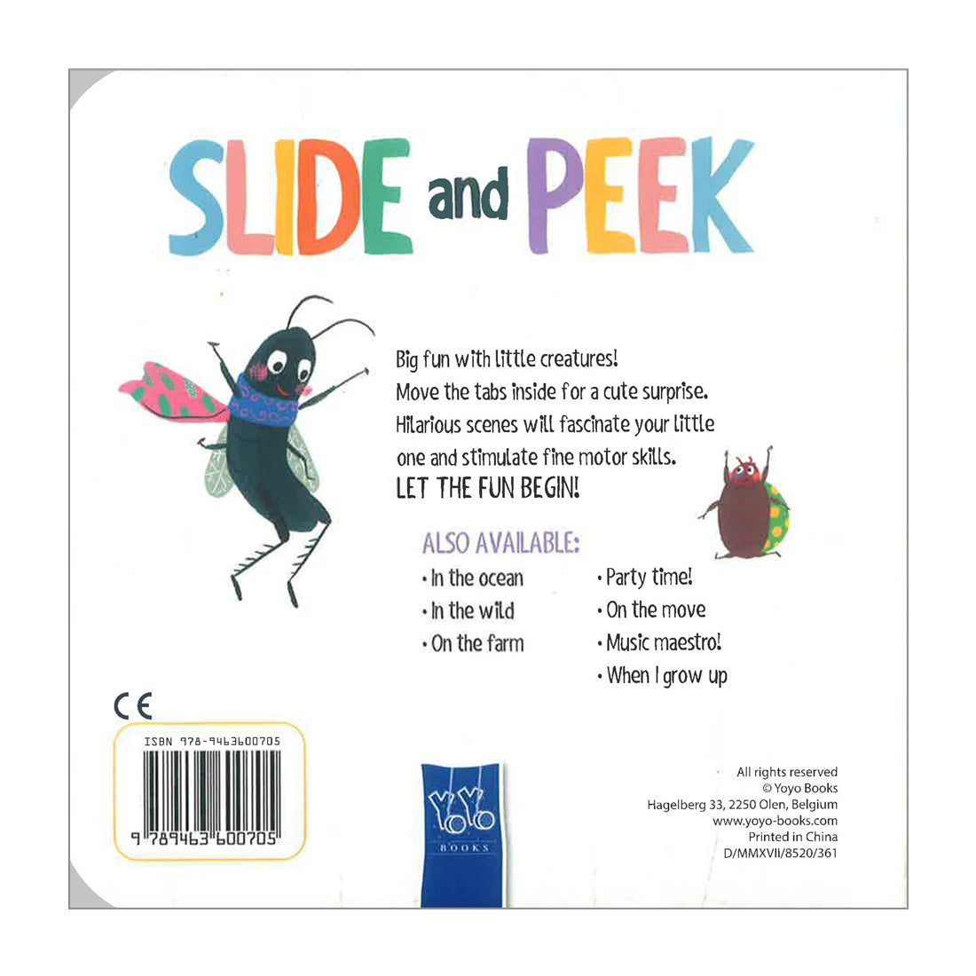Slide & Peek: Little Creatures