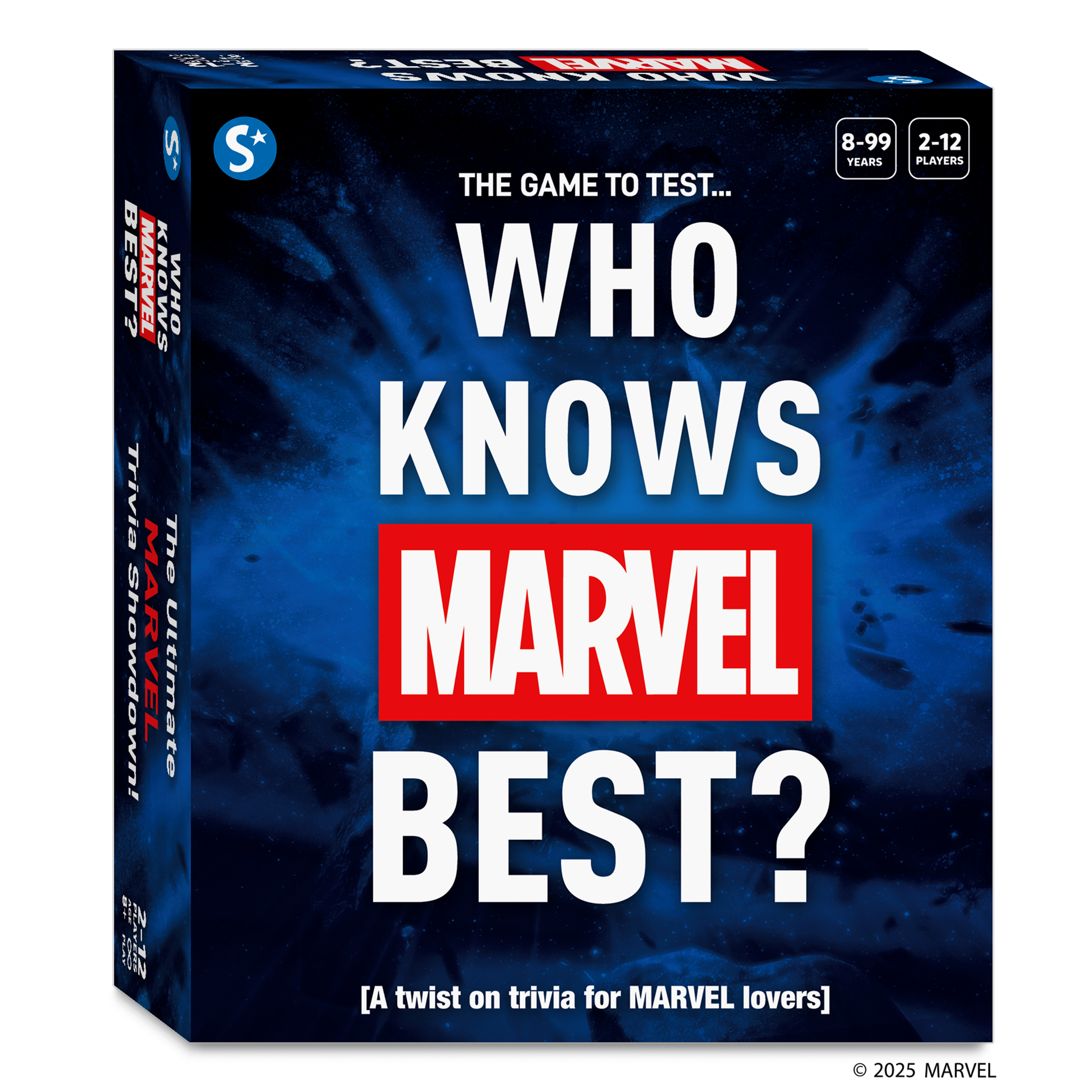 Skillmatics Card Game - Who Knows Marvel Best, Family Party Game for Boys, Girls, Teens, Adults Who Love Avengers, Spiderman, Iron Man, Hulk, Fun for Game Night, Gifts for Ages 8, 9, 10 and Up