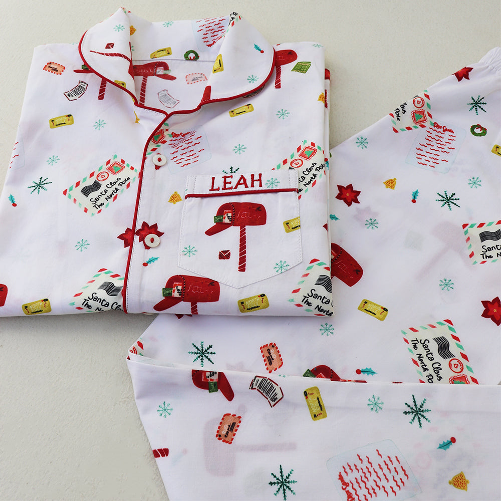 Letter To Santa Pajama Set