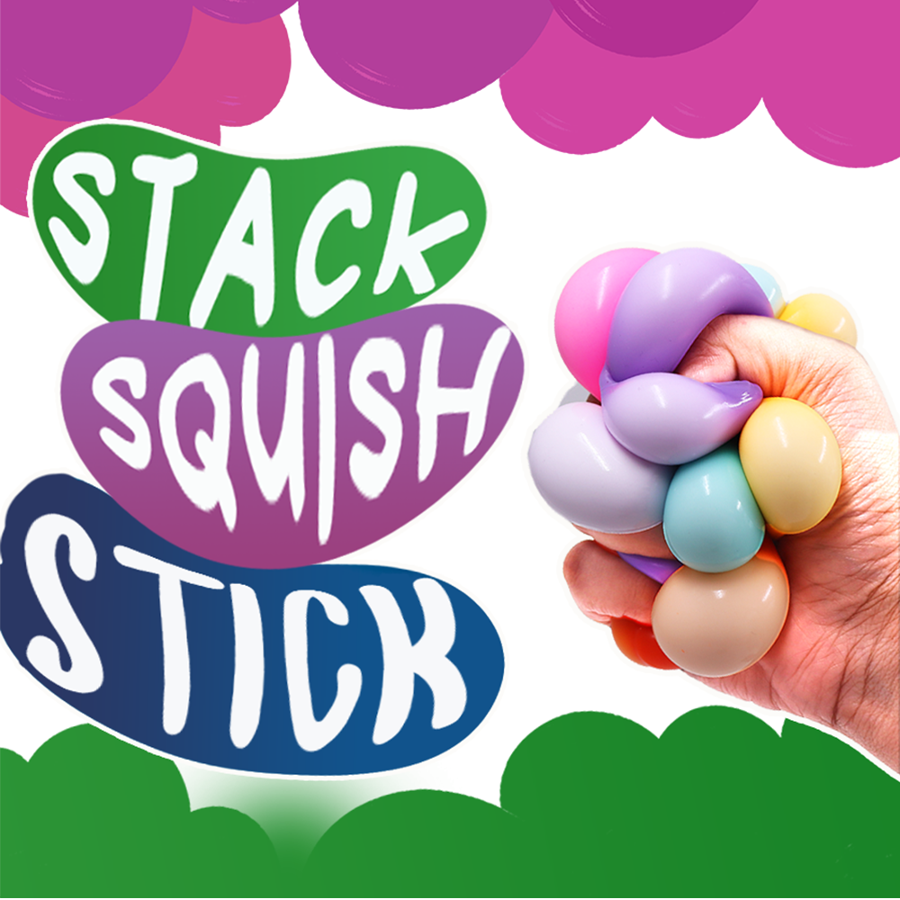 Scoobies Nano Glow Balls – Mini Glow-in-the-Dark Sensory Balls | Soft, Stretchy & Washable | Portable Fidget Toy | Safe for Kids 3+