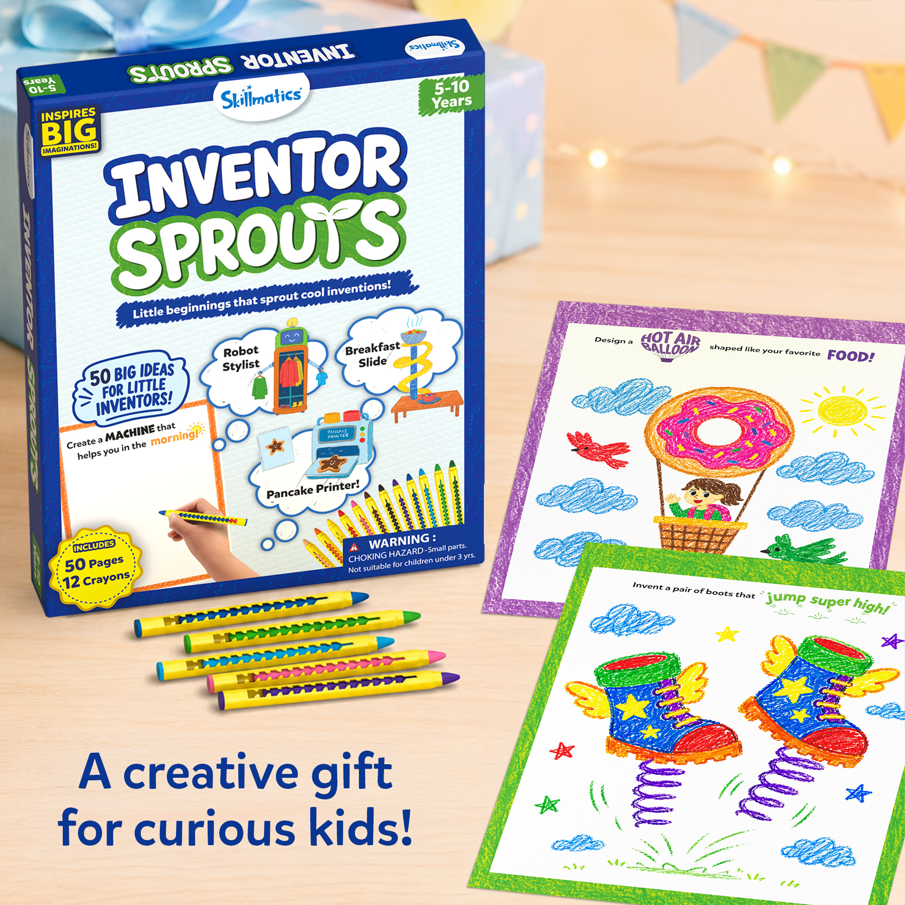 Sprouts – Creative Activity Books for Kids