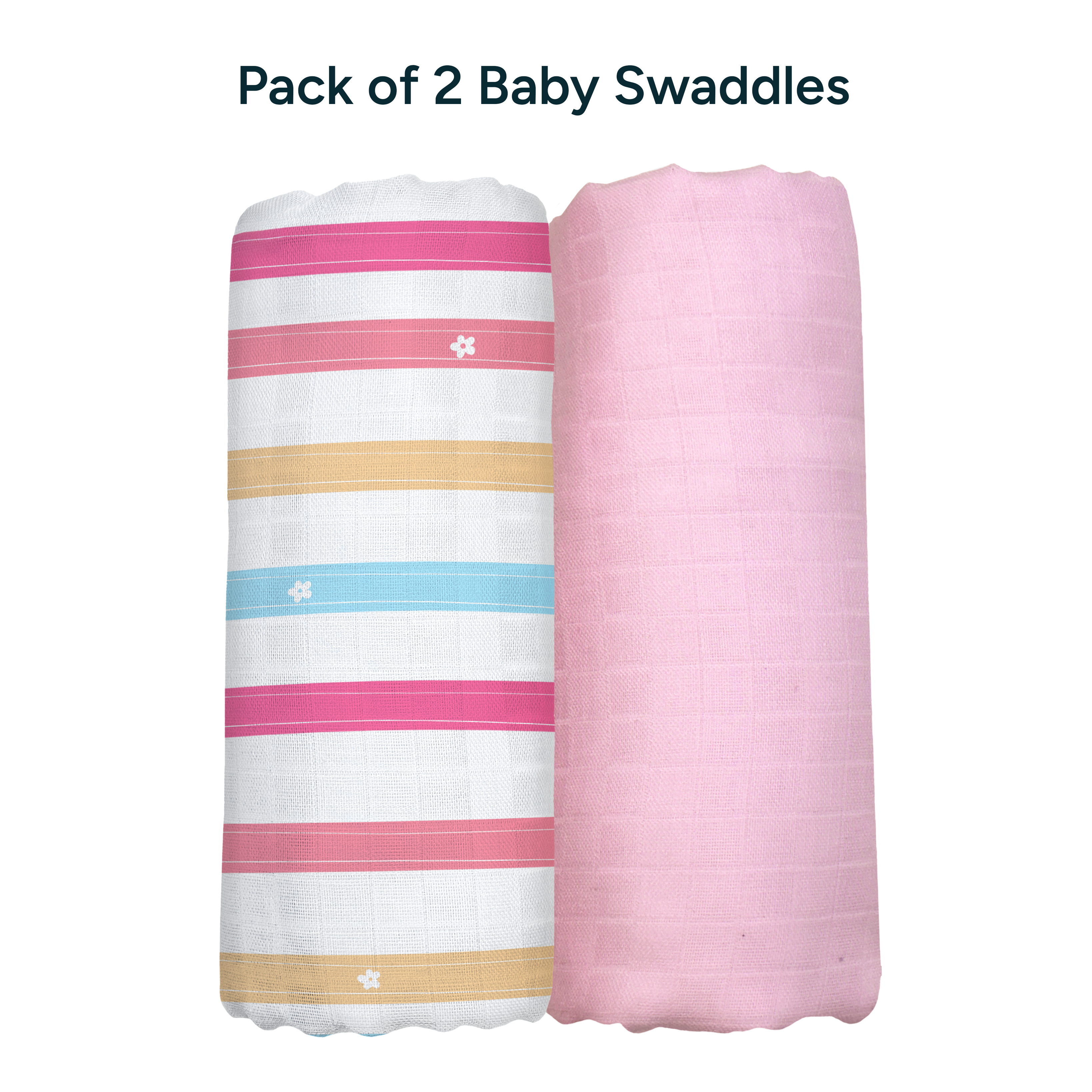 Extra-Large Swaddles Pack Of 2