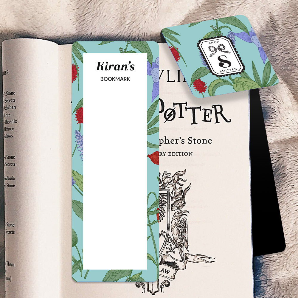 Scarlet Bloom Bookmark