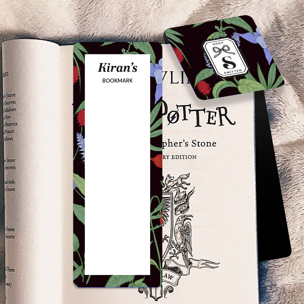 Scarlet Bloom Bookmark