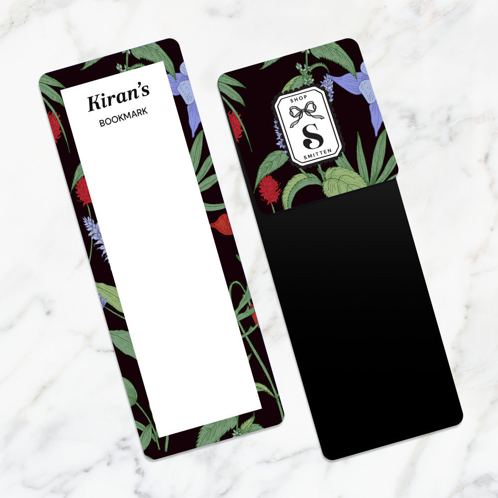 Scarlet Bloom Bookmark