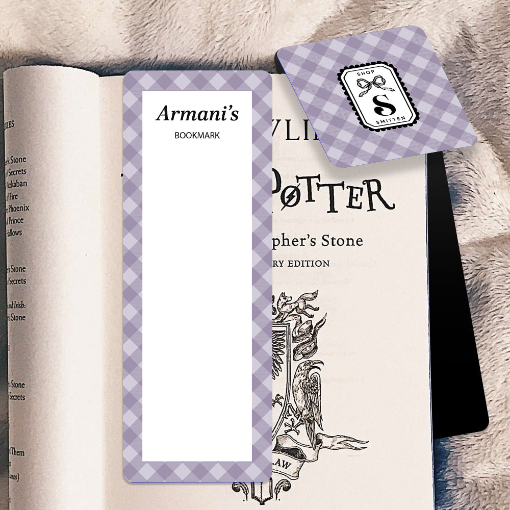 Gingham  Bookmark