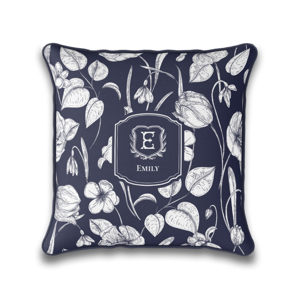 Ink Botanica Cushion Cover