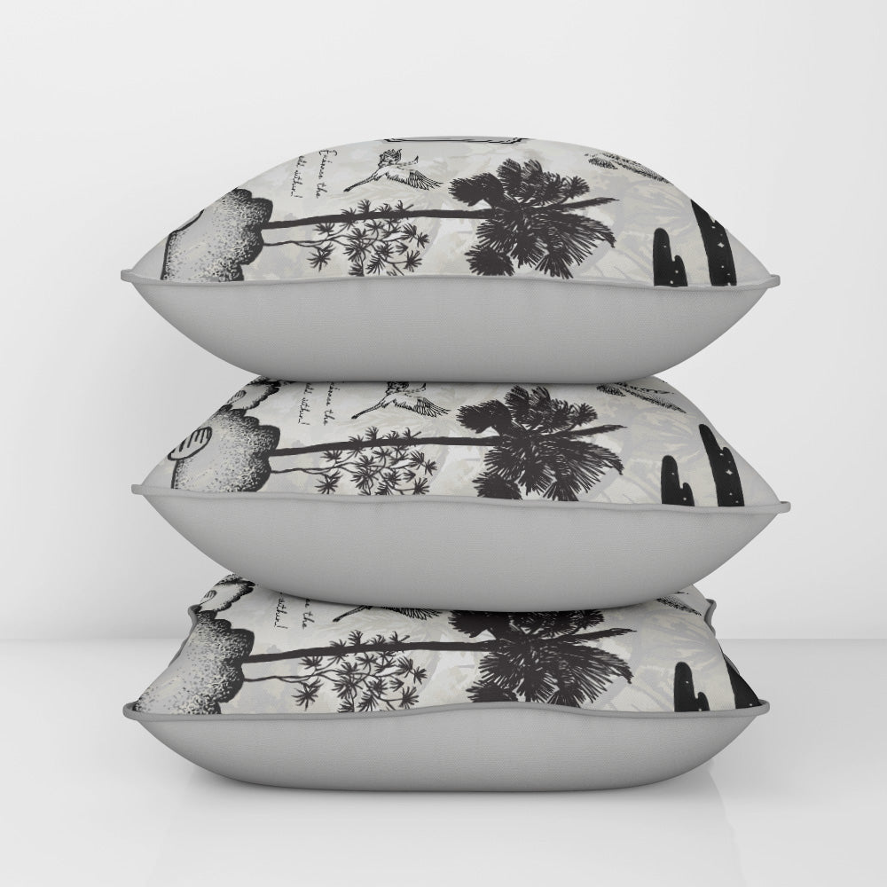 Jungle's Sonnet Cushion Cover