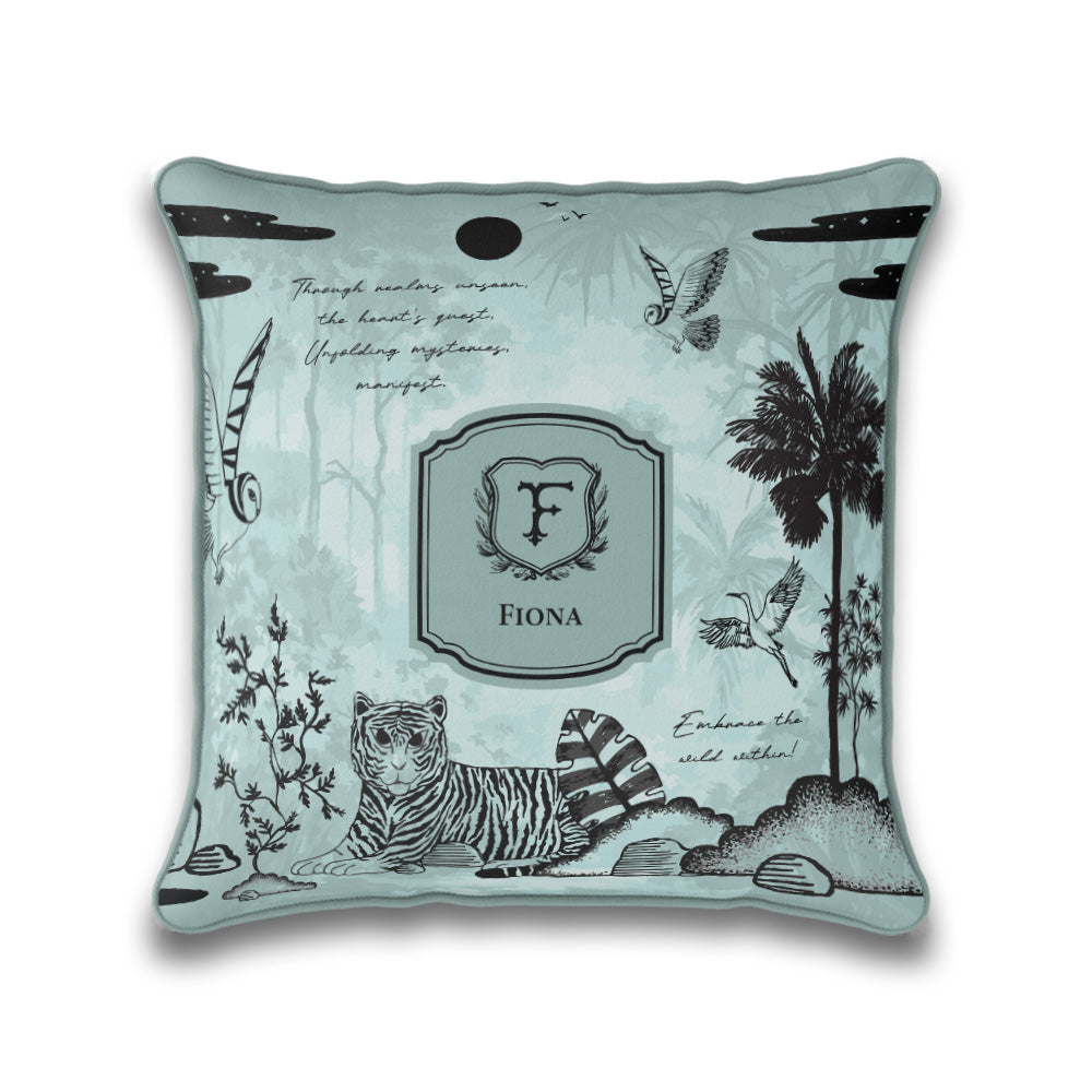 Jungle's Sonnet Cushion Cover