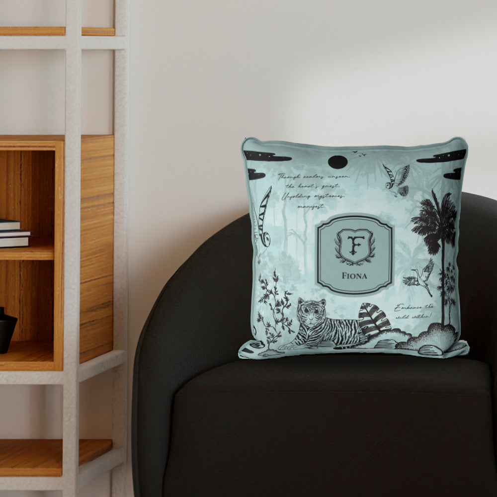 Jungle's Sonnet Cushion Cover