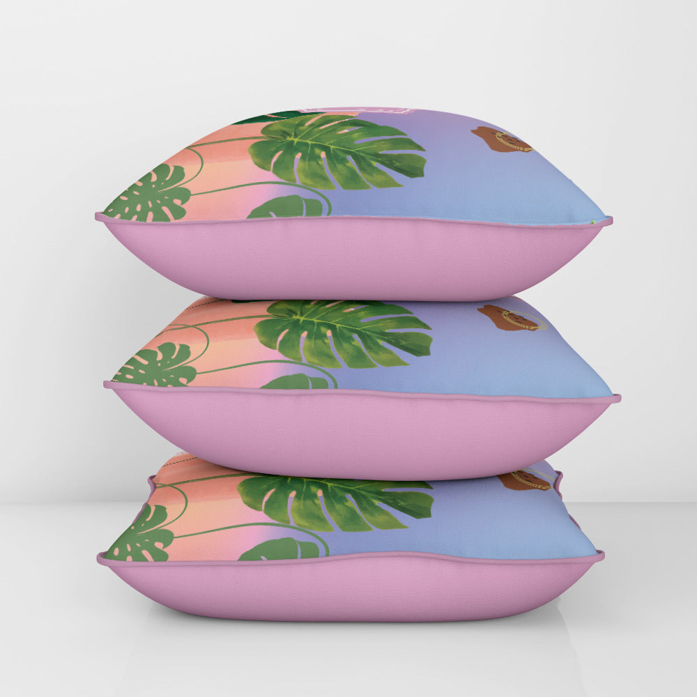 Palmscape Cushion Cover