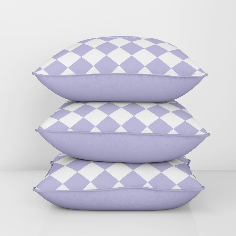 Checkered Cushion Cover