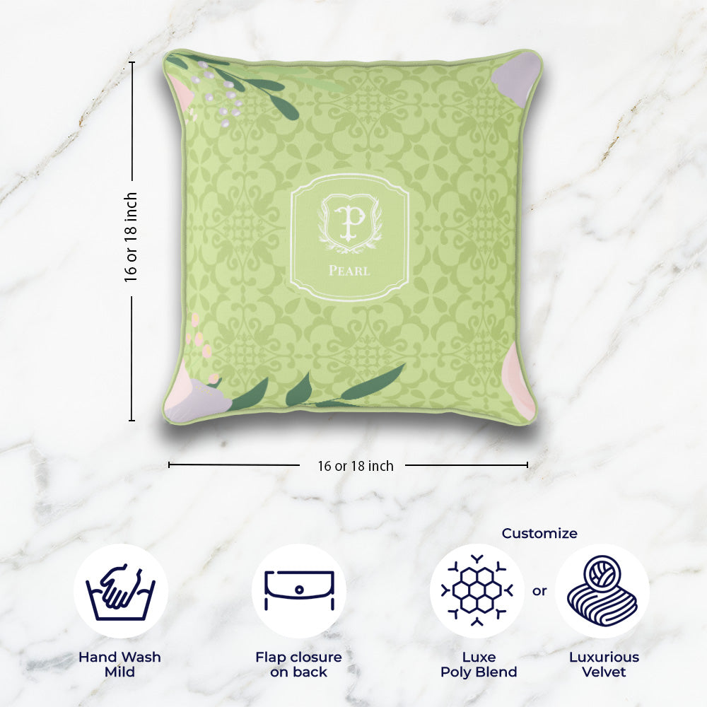 Royal Bloom Cushion Cover