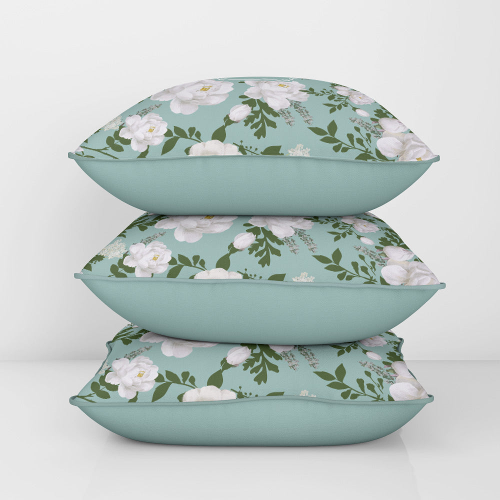 Peonies Cushion Cover