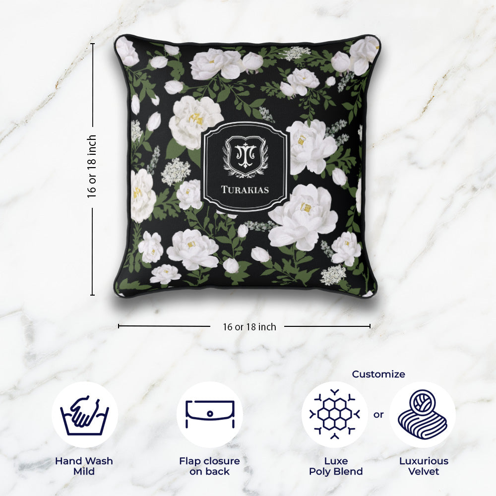 Peonies Cushion Cover