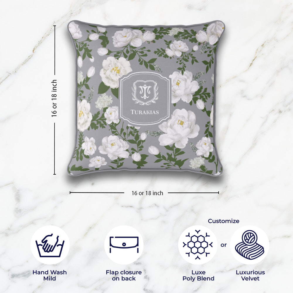 Peonies Cushion Cover