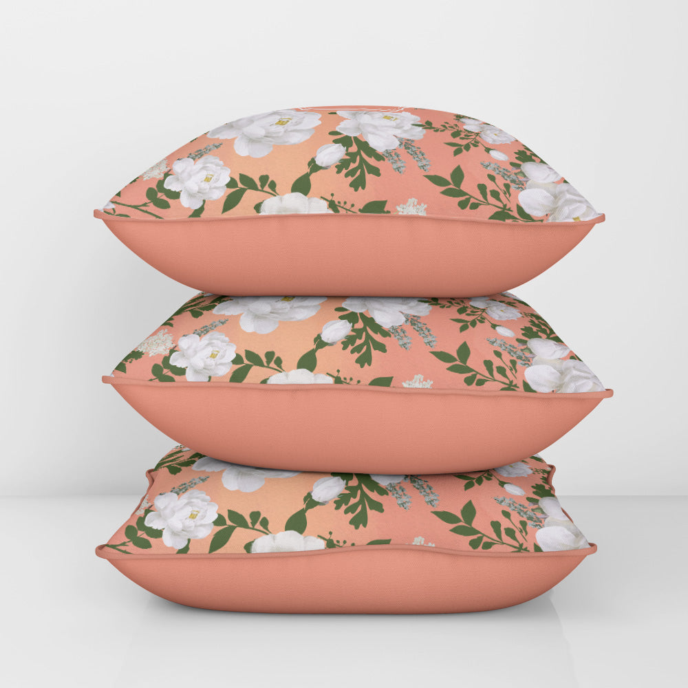 Peonies Cushion Cover