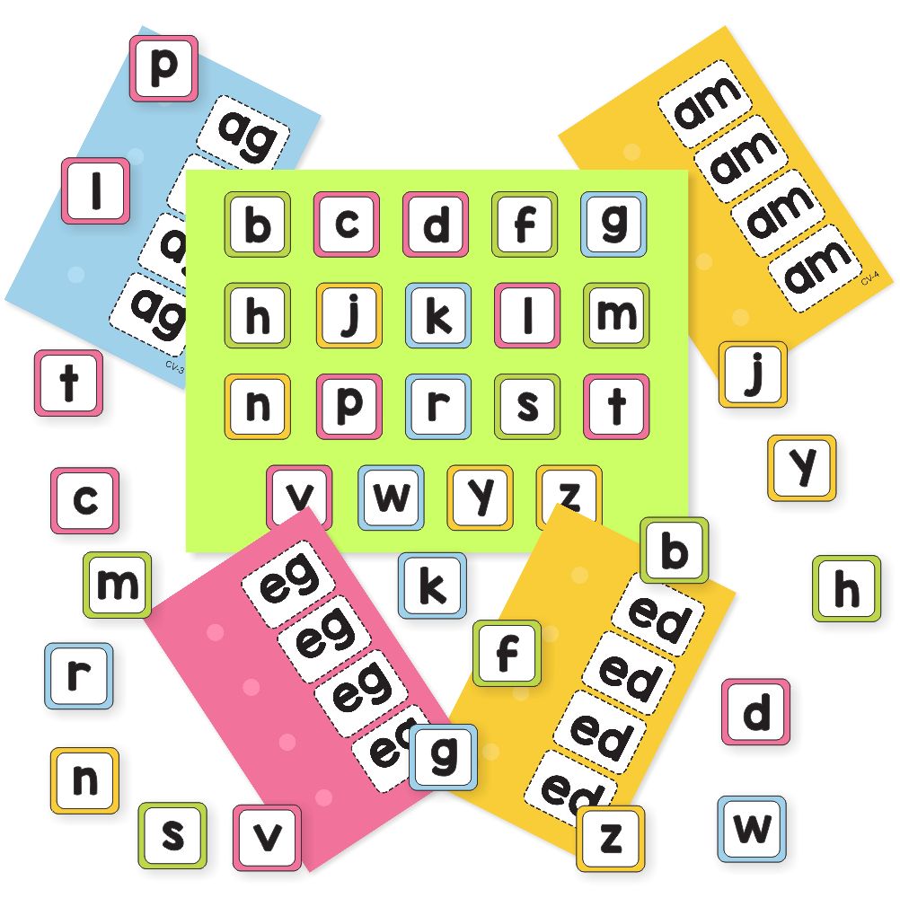 CVC Word Building Activity