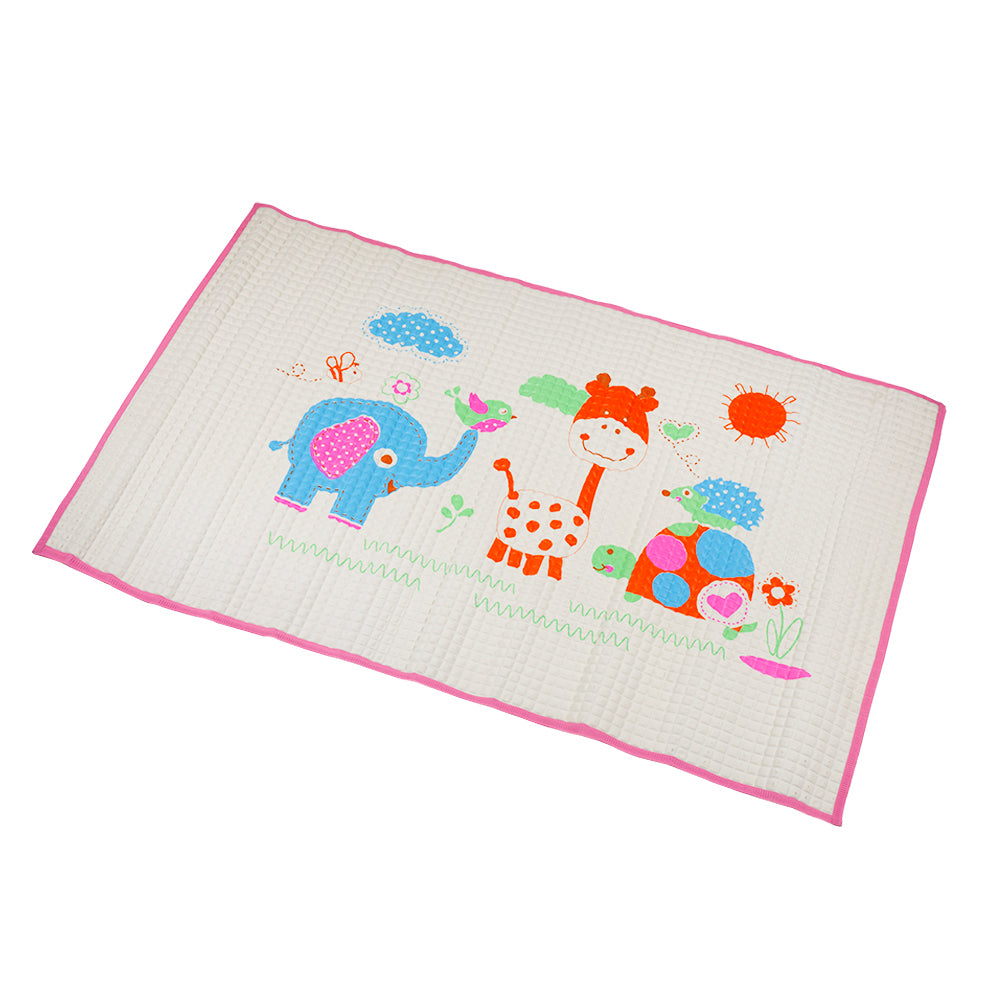 I Love Animals Pink Air Filled Waterproof Massage Mat