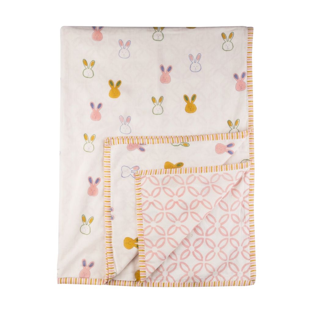 Mulmul Bedding Set | Hand-Block Printed