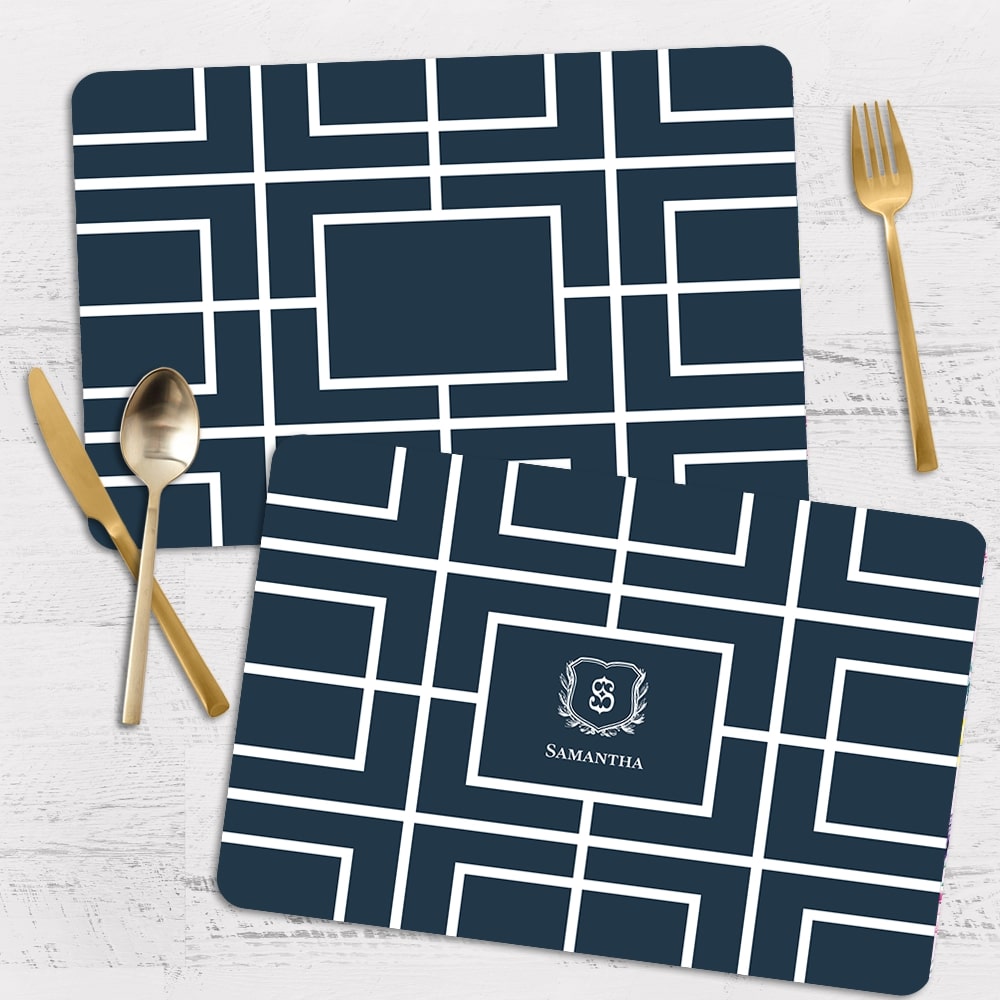 Nautical Grid Placemat